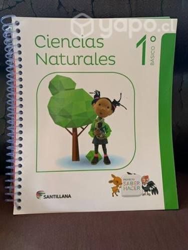 Texto Santillana 1 básico ciencias Naturales