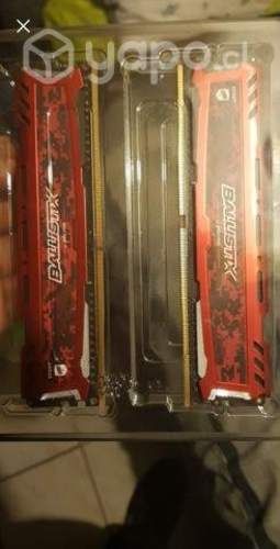 Crucial Ballistix Sport LT 8GBx2 DDR4 SDRAM 3000Mh