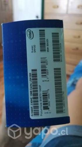 Intel Core I5 10400f 6nucl 12hilos Lga1200 Cpu 104