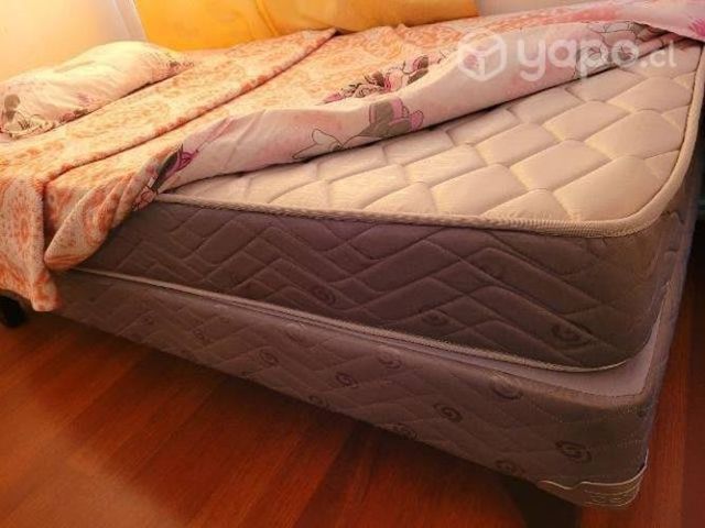 Cama 1.5 plaza incluye colchon