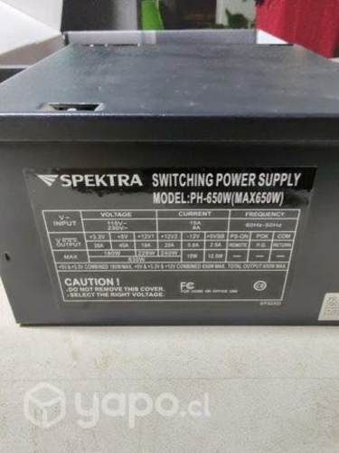 Pack procesador ram memoria y fuente