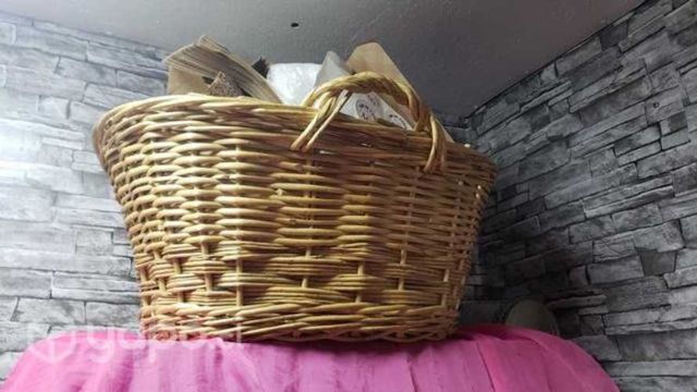 Canasto Mimbre panadero grande