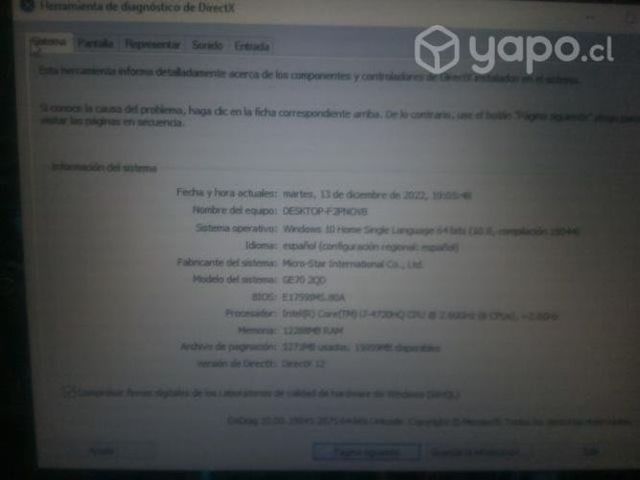 MSI I7 Nvidia gtx 950m