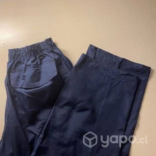 Pantalón cargo azul oscuro talla M y L