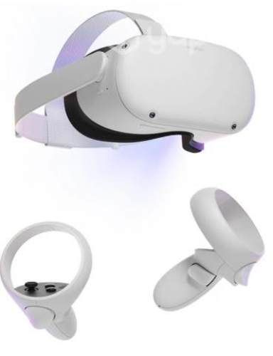 Oculus Quest 2 128 GB Gafas y controles