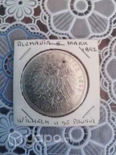 Moneda alemana 1892