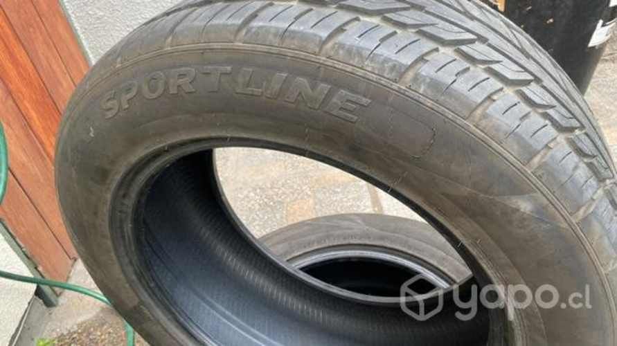 4 neumáticos aro 20 con 90% vida útil