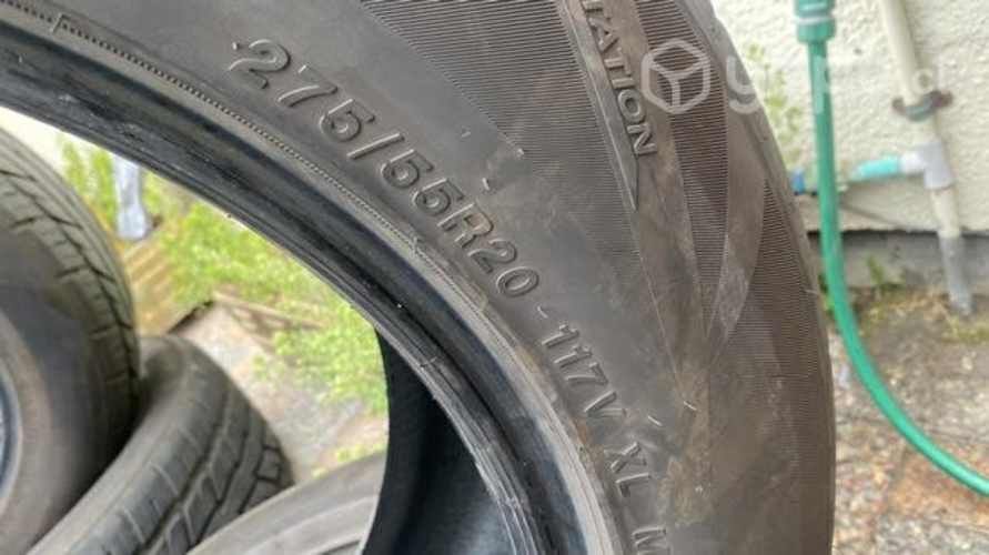 4 neumáticos aro 20 con 90% vida útil