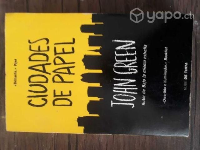 Libro Ciudades de papel John Green