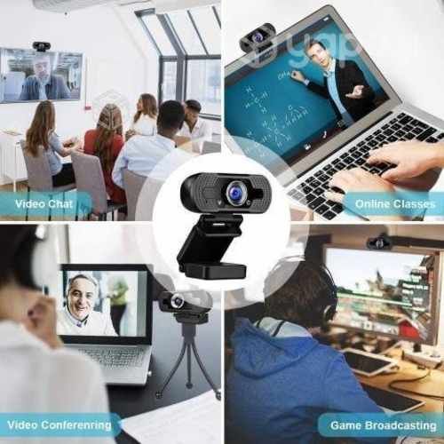 Webcam Con Micrófono 1080p Hd USB Ordenador Laptop