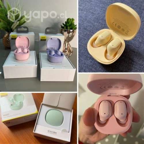 Audífonos Bluetooth Colores Larga duración batería