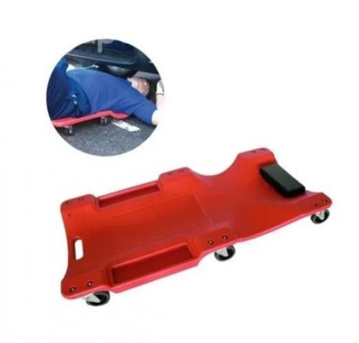 Camilla De Mecánico Con Ruedas 90cm