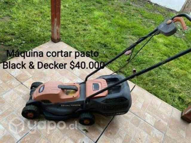 Maquina cortar pasto black & decker