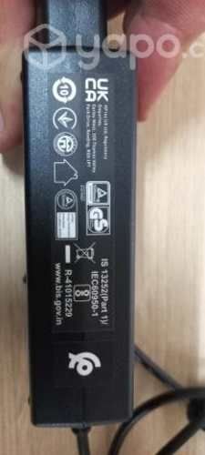 Cargador original hp 19.5v punta azul