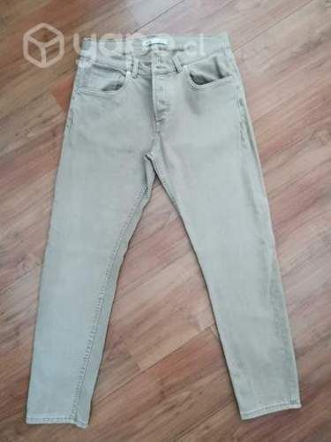 Pantalones Zara Beige EUR 42 USA 32 Hombre