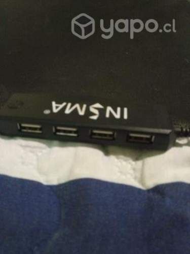 Mouse Pad XL RGB Con 4 puertos USB