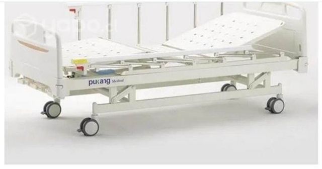 Catre clínico manual 3 funciones, incluye colchón