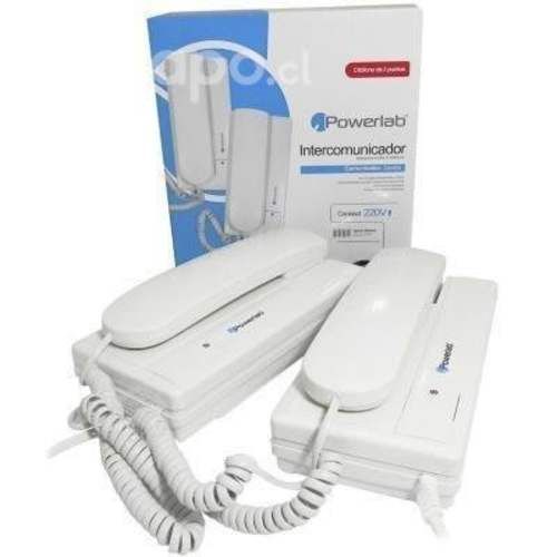 Set de 2 Citofonos Intercomunicador PowerLab