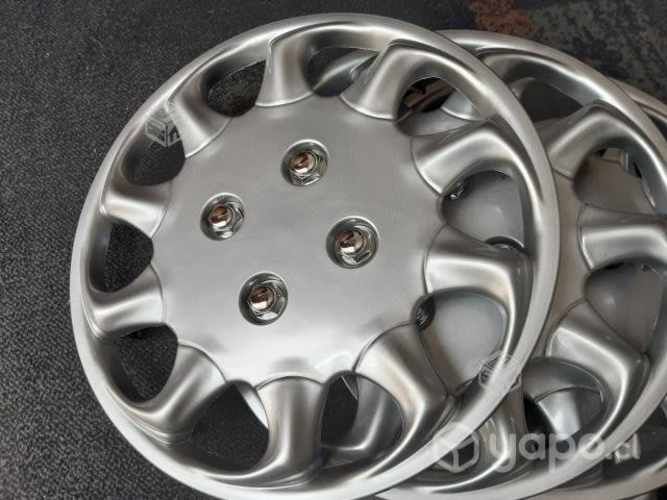 Set 4 tapas ruedas nuevas