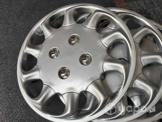 Set 4 tapas ruedas nuevas