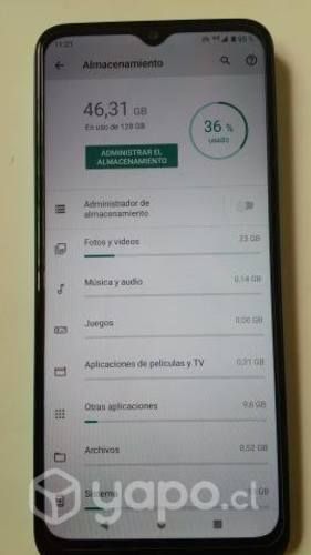 Moto G20 Funcionando Óptimo. Solo desgaste