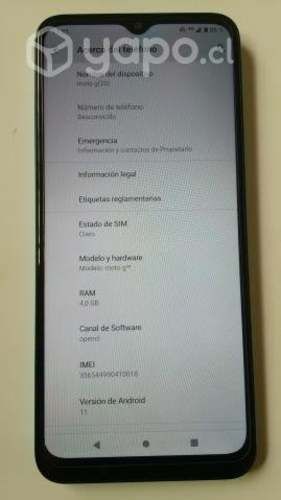 Moto G20 Funcionando Óptimo. Solo desgaste