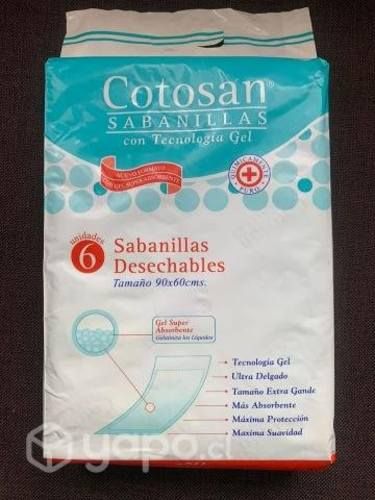 Sabanillas Cotosan Paquete nuevo y sellado