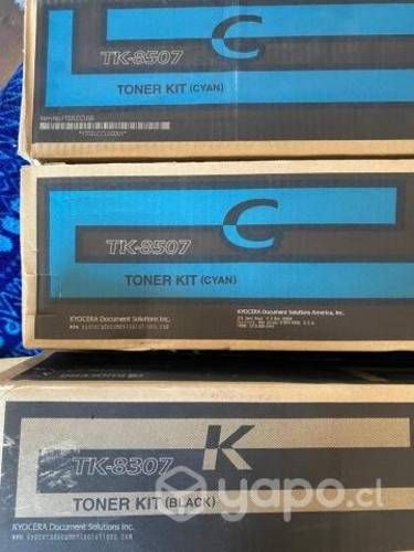 Toner TK-8507C(2) - TK-8307B Kyocera