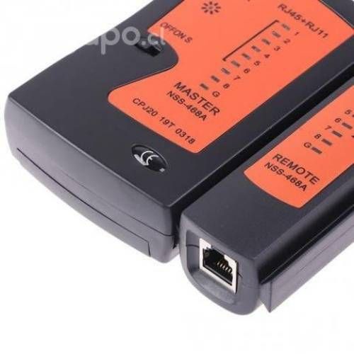 Tester de cable de red rj45, rj11, rj12