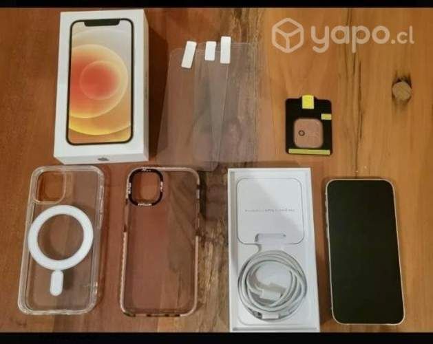 IPhone 12mini 64gb + 2 Carcasas +4 Micas De Vidrio