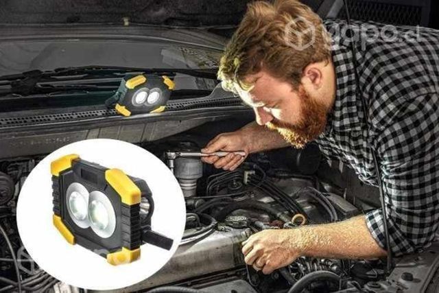 Foco Linterna Lampara Para Camping 2 En 1