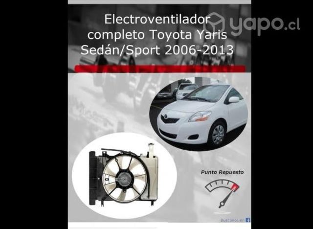 Electroventilador completo Toyota Yaris 2006-2013