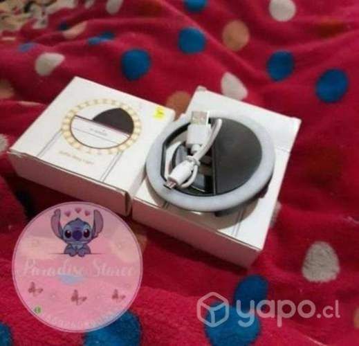 Aro Luz Selfie Recargable USB