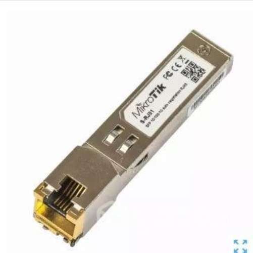 S-rj01 mikrotik sfp-cobre modulo 1-1000 10/100/100