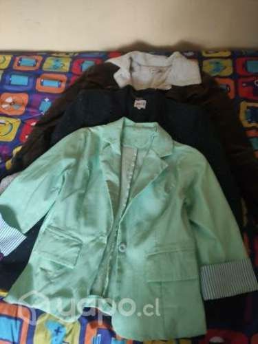 Chaquetas una con chiporro y cotele y elastica