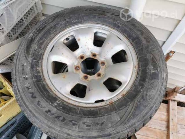Llantas TOYOTA con tapa de Centro Neumaticos Nieve