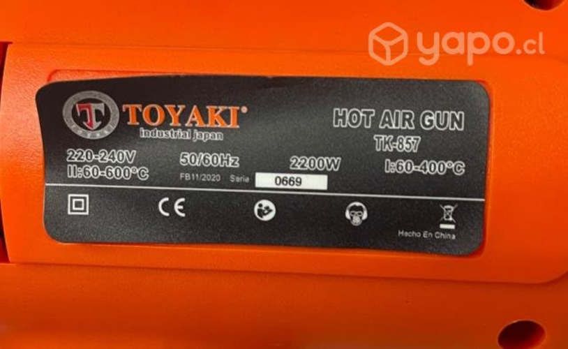 Pistola de calor 2200w toyaki tk-857