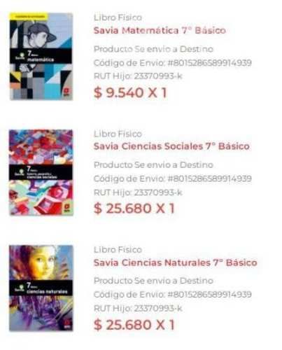 Libros colegio san luis antofagasta