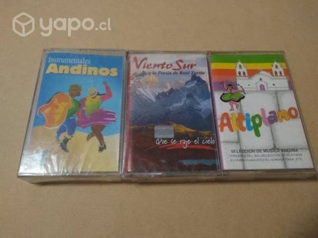 Mt05: pack tapes música andina