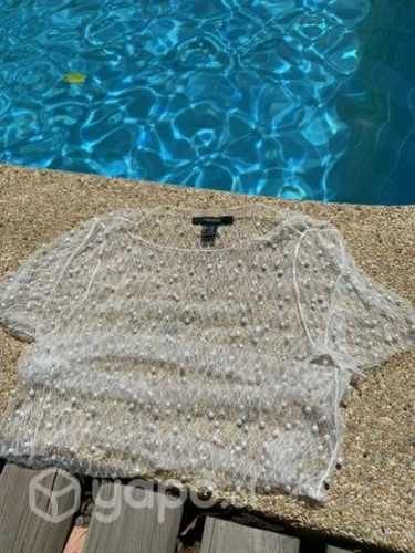 Ropa top trasparente