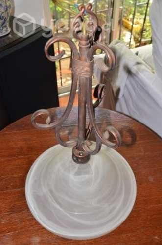 Lampara de alabastro natural