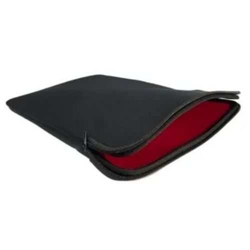 Funda para notebook de 15.6&quot;, con cierre, negra