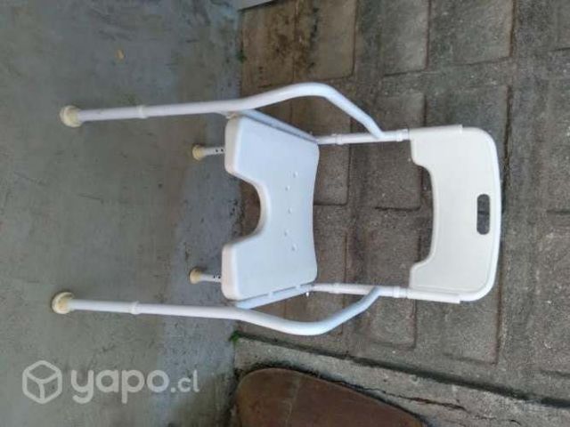 Silla de ducha, alta