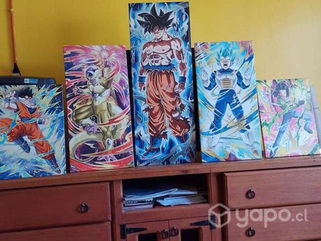 Set de cuadro Dragón Ball Z
