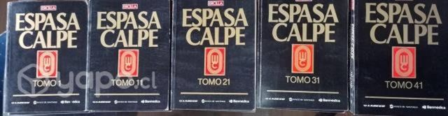 Enciclopedia Espasa - Calpe 54 Tomos COMPLETA