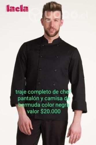 Traje de chef completo