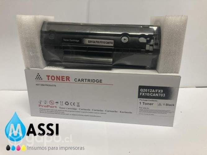 Toner alternativo nuevo para impresoras