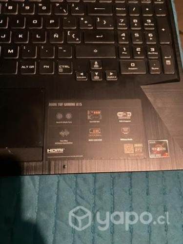 Notebook Asus A15