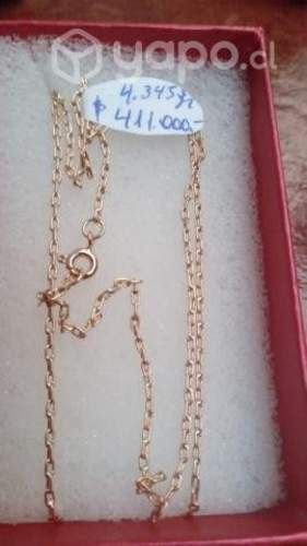 Cadenas de oro precio conversable