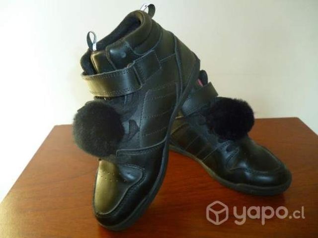 Botin niña negro talla 35